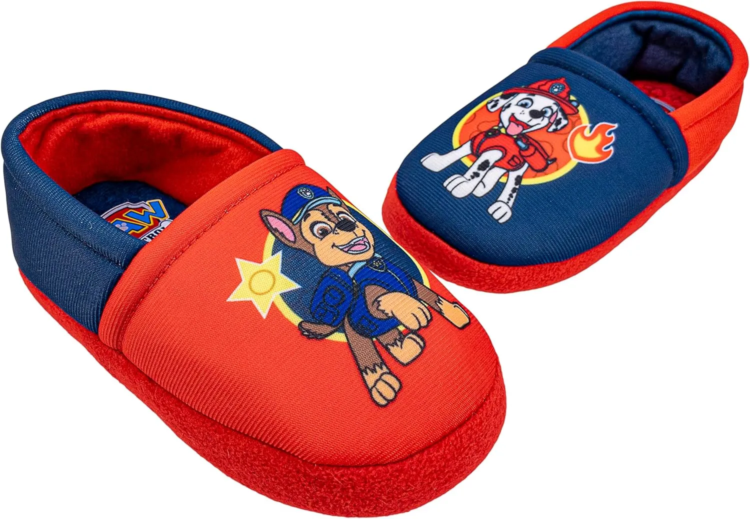 Paw Patrol Slippers for Kids, Mismatch A-Line House Shoes