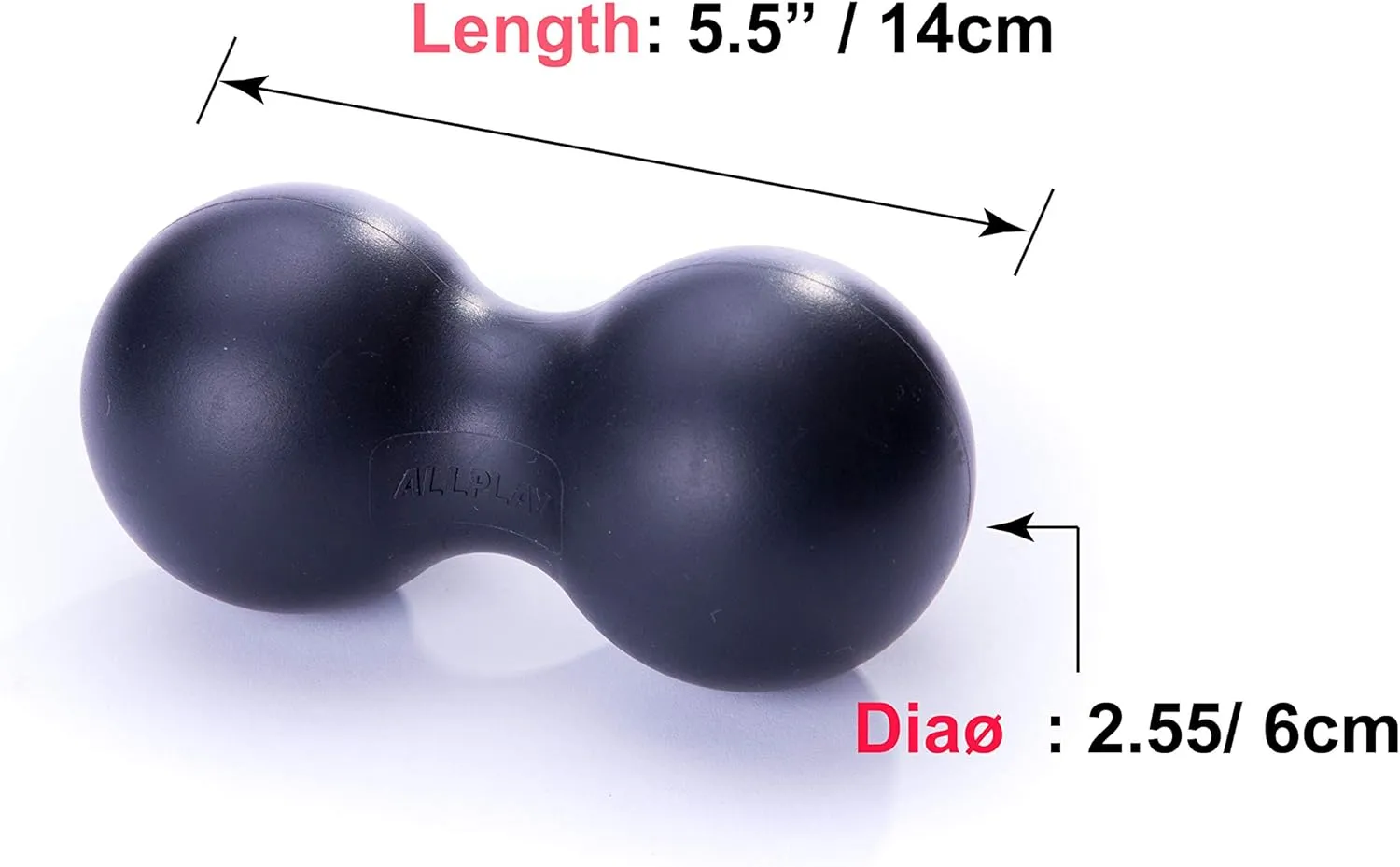 Peanut Massage Ball Roller Double Lacrosse Ball Acupoint Myofascial Release Muscle Knot Relaxer Mobility Trigger Point for Physical Therapy Self Deep Tissue Manual Massager Equipment Tool Set