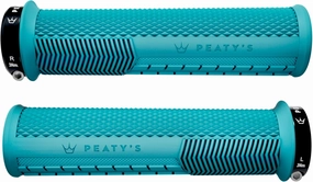 Peaty's Monarch Bicycle Grips - Durable, Ergonomic Finger Bar, Thumb Pad, All Day Riding, All Weather, All Terrain