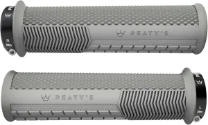 Peaty's Monarch Bicycle Grips - Durable, Ergonomic Finger Bar, Thumb Pad, All Day Riding, All Weather, All Terrain
