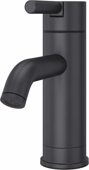 Pfister LG42-NB00 Contempra Single Control 4" Centerset Bathroom Faucet in, Matte Black