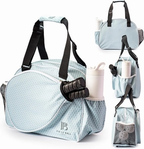 Pik’le’Ball Sport Premium Women's Pickleball Bag – Stylish and Versatile Sports Bag with Water Bottle Holder, Padded Paddle Pocket, and Spacious Design (fits 2  Paddles!)