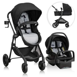 Pivot Modular Travel System with LiteMax Infant Car Seat (Oxford Black)