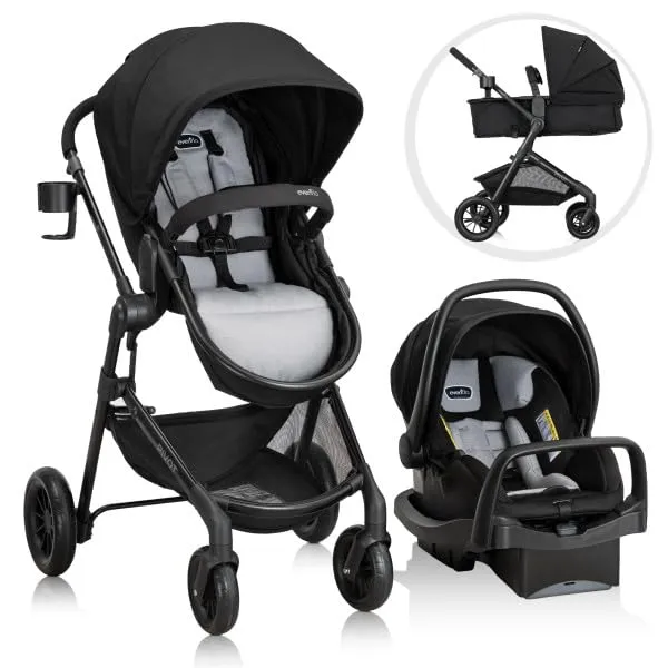 Pivot Modular Travel System with LiteMax Infant Car Seat (Oxford Black)