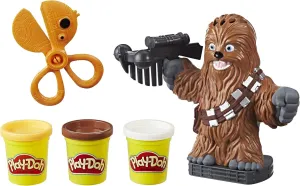 Play-Doh Star Wars Chewbacca, 2 oz. Cans of 3 Non-Toxic Colors (Amazon Exclusive)
