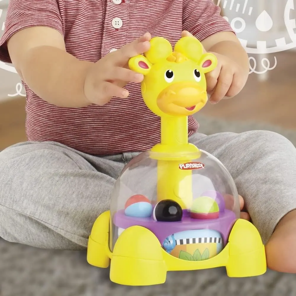 Playskool Tumble Top Spinning and Popping Baby Toy for 1 Year Olds and Up [Amazon Exclusive]