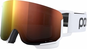 POC, Nexal Clarity, Goggles, Hydrogen White/Spektris Orange, One Size