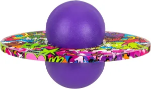 Pogo Ball for Kids, Pogo Stick Pogo Jumper for Boys and Girls Ages 6 , Up to 160 lbs, Gift for Kids, Toys for Boys and Girls, with Pump and Strong Grip Deck Purple