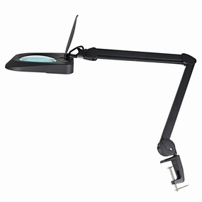 Premium Magnifying Lamp, 5 Diopter (2X Magnifier) ESD-Safe, Desk Lamp Magnifier- 5W 48 LED Illumination - Ideal for Industrial or Home Use