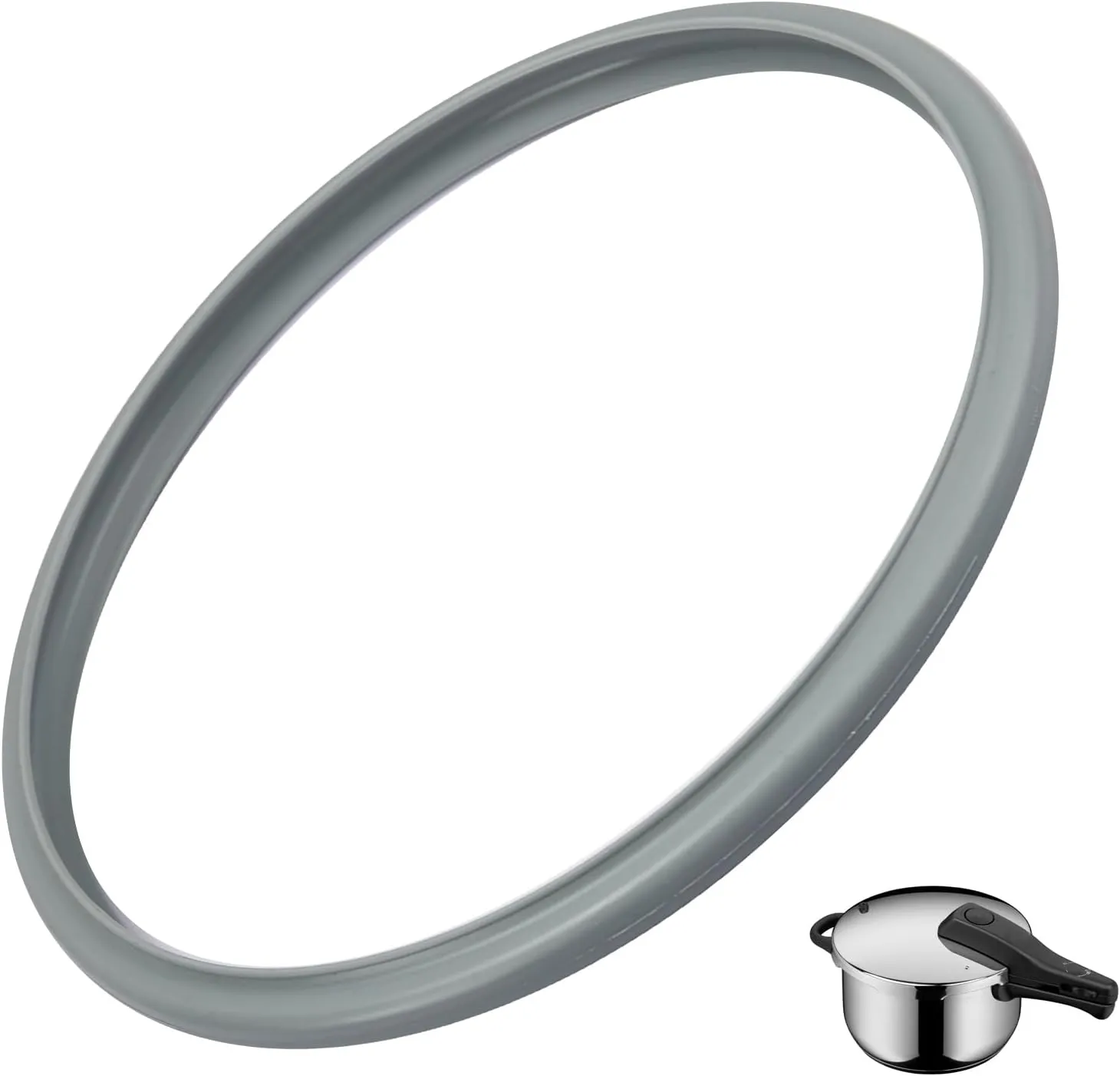 Pressure Cooker Sealing Ring Parts for WMF 4.5-, 6.5-,and 8.5-Quart Pressure Cookers, 6068559990,Perfect Plus Pressure Cooker Gasket Replacement,Food-Grade Silicone Rubber Ring,BPA-Free