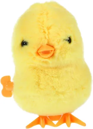 PRETYZOOM Creative Wind Up Jumping Chicken for Plush Clockwork Chick Compact Design Easy to Play Battery Fun for Playtime Activities
