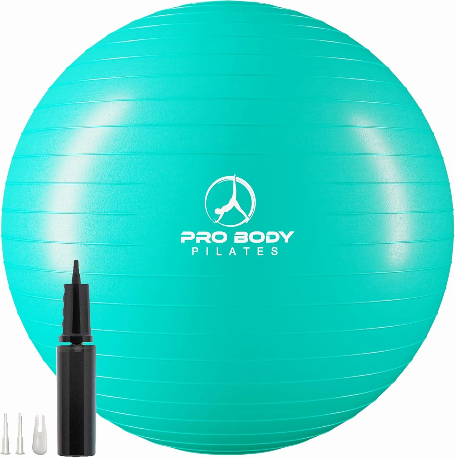 ProBody Pilates Pregnancy Ball - Yoga Ball for Pregnancy with Book, Prenatal, Labor & Postnatal Maternity Exercise