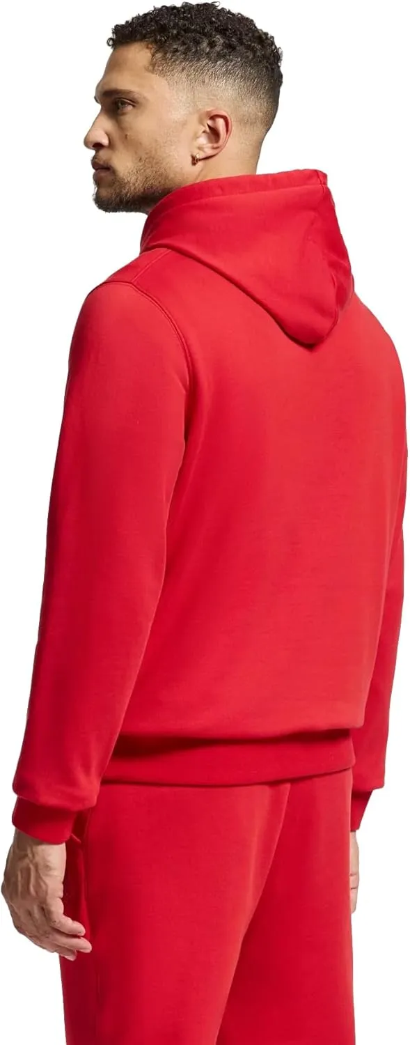 Psycho Bunny Men's Black Cotton French Terry Hoodie