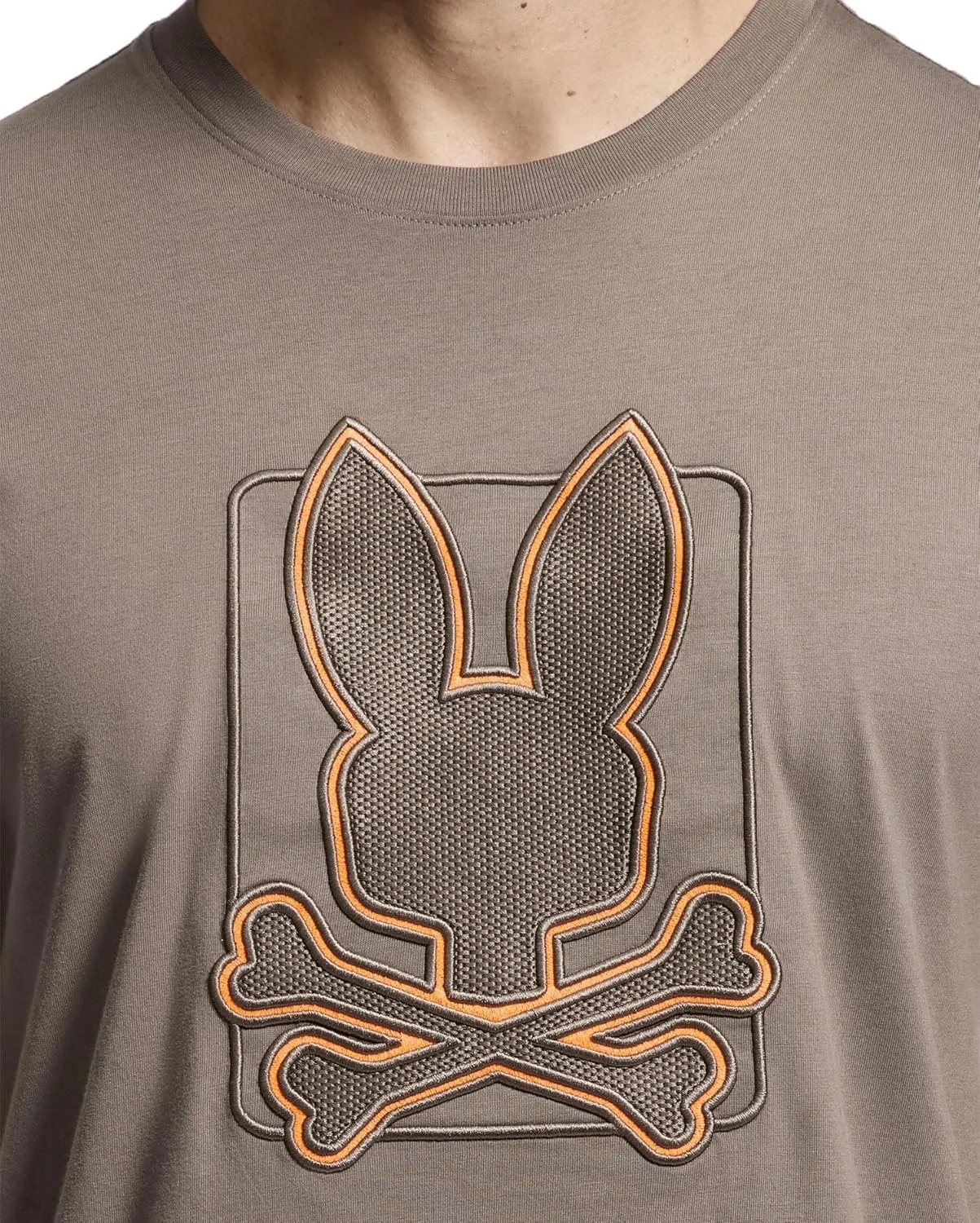 Psycho Bunny Men's Black Graphic Tee, XXXL