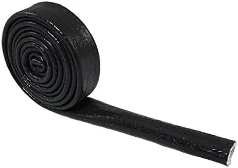 PTP Turbo Blankets Fire Sleeve, Black - 1/2" x 3'