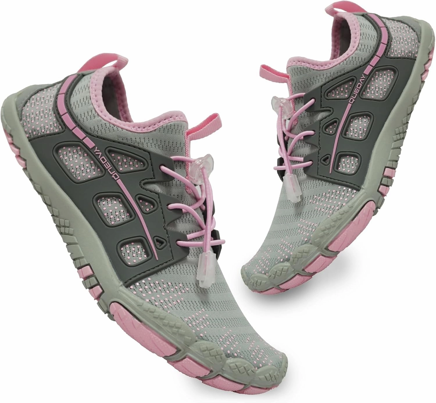 Queday Water Shoes for Women Men Quick Dry Barefoot Shoes Athletic Lightweight Sports Aqua Socks Outdoor Swim Fishing Hiking Diving Surf Walking Kayaking
