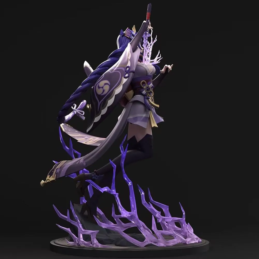 Raiden Figure PVC Action Figures Character Model Doll Toys Statue Ornaments Gift for Fans 11inch
