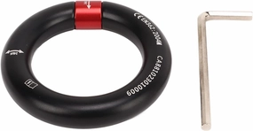 Rappel Ring, Rock Climbing O Ring Safe to Use Abrasion Resistance Uniform Force for Mountaineering