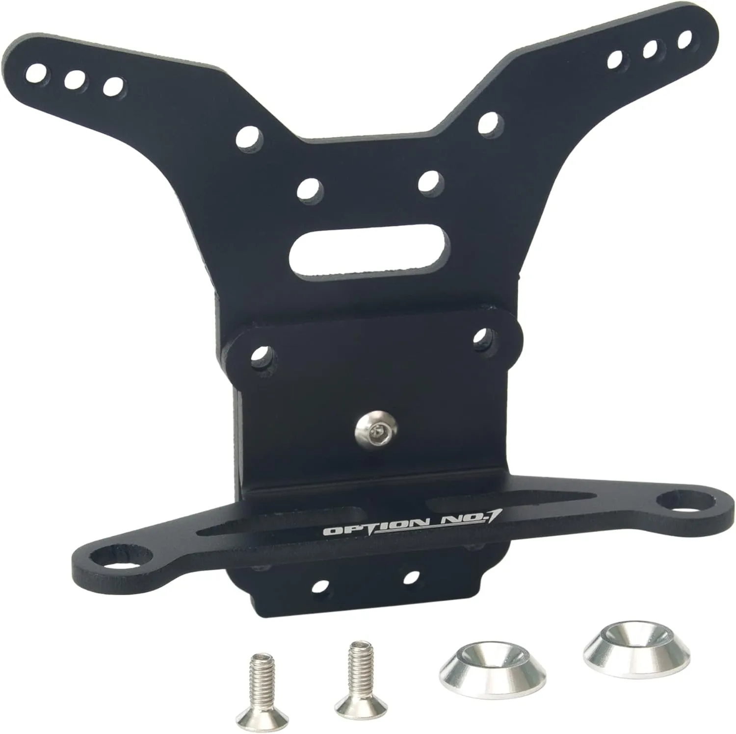 RC Aluminum Shock Damper Tower for Tamiya DT-02 DT-02MS Chassis Sand-Viper/Desert Gator/Super Fighter G Off-Road Upgrades Parts #58374