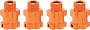 RC Car Accessories Compatible with ZD for Racing DBX-07 1/7 RC Car Upgrade Parts Replacement Accessories 4Pcs 17mm Hex Wheel Hub Adapter 8625