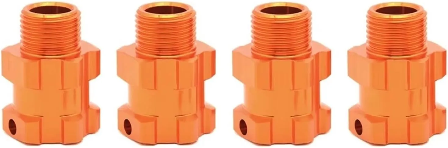 RC Car Accessories Compatible with ZD for Racing DBX-07 1/7 RC Car Upgrade Parts Replacement Accessories 4Pcs 17mm Hex Wheel Hub Adapter 8625