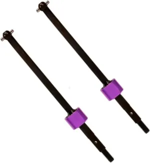 RC Car Drive Shafts for HPI Racing for Savage for XS SS for Flux 66655 101228 106709 CVD Axle Drive Shafts Universal Driveshaft Transmission Shaft RC Car Parts 2Pc