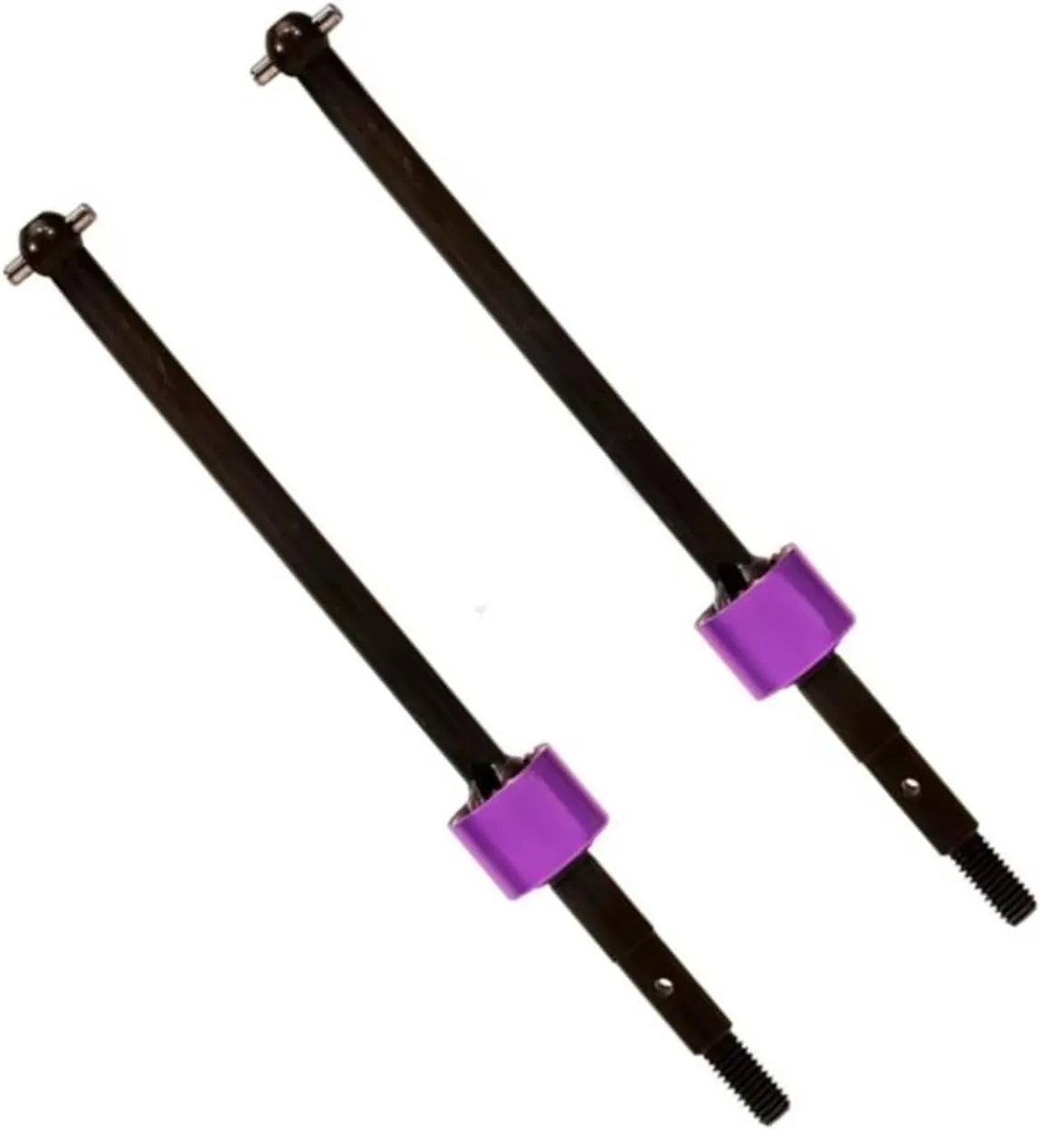 RC Car Drive Shafts for HPI Racing for Savage for XS SS for Flux 66655 101228 106709 CVD Axle Drive Shafts Universal Driveshaft Transmission Shaft RC Car Parts 2Pc