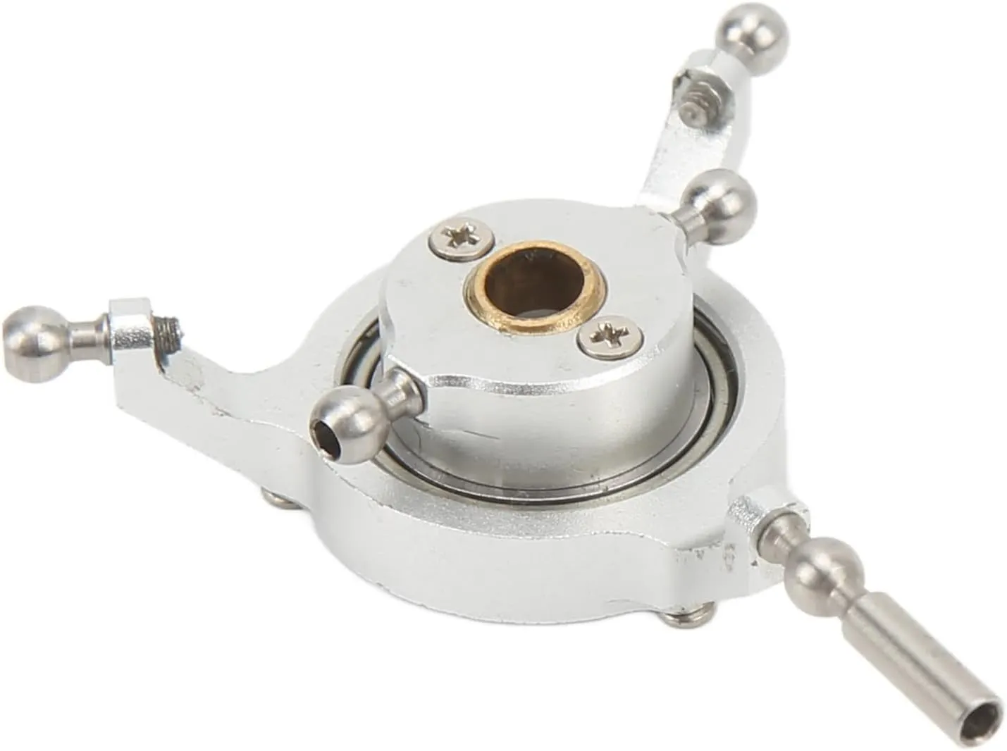 RC Cross Plate, RC Helicopter Swashplate Cross Aluminum Alloy for RC Helicopter, Body Accessories