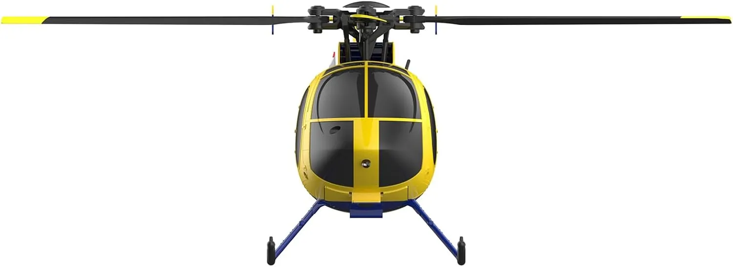 RC ERA C184 MD500 2.4G 4CH Scale Single Blade Helicopter with Optical Flow, Altitude Hold, Realistic Simulation, No Aileron Design for Adults (Lightstream Version/1 Battery)