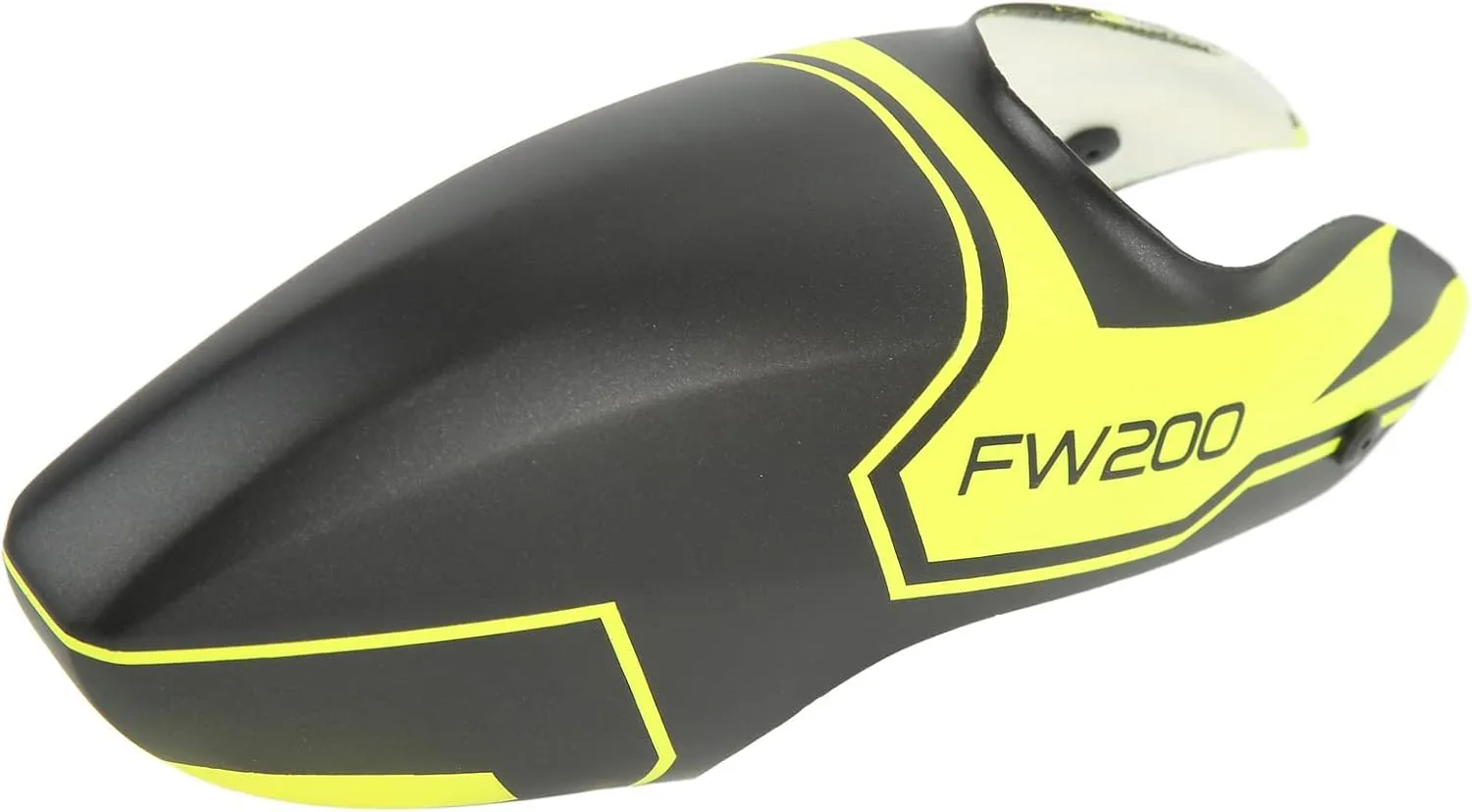 RC Helicopter Canopy, Stable Fiberglass RC Helicopter Head Cover Closely Fit Replacement Part for Spare Parts (Yellow)