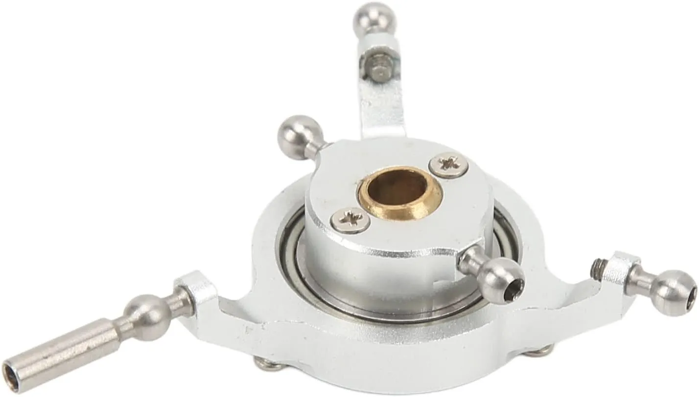 RC Helicopter Swashplate Set Aluminum Alloy Cross Plate for Fly Wing FW200 - Silver