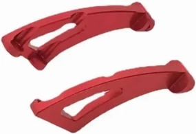 RC Car Accessories Compatible with WLtoys 184011 A949 A959 A969 A979 Remote Control Crawler Car Upgrade Spare Parts Metal Tail Fixing Bracke(Red)