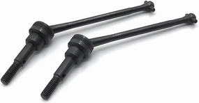 RC Car DIY Parts for WLtoys 12427 12423 12428A-B-C FY01-02-03 1/12 Metal Front Drive Shaft Remote Control Crawler Car Upgrade Parts Accessories(Black)