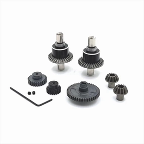 RC Car DIY Parts for WLtoys for RIaarIo XDKJ-001 XDKJ-006 AM-X12 144001 124017 124019 124007 19T 27T 44T Metal Gear Differential RC Car Upgrade Parts