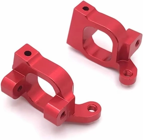 RC Car DIY Parts for WLtoys LC for Racing 144010 144001 144002 124017 124016 124018 124019 1/14 Metal C for Seat Remote Control Car Upgrade Parts Accessories(Red)