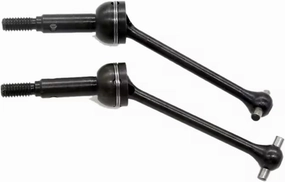 RC Drive Shaft Compatible with LC for Racing for PTG-2 for PTG 2 1/10 RC Car Upgrade Parts Accessories 2 Pcs Metal Drive Shaft CVD C8015