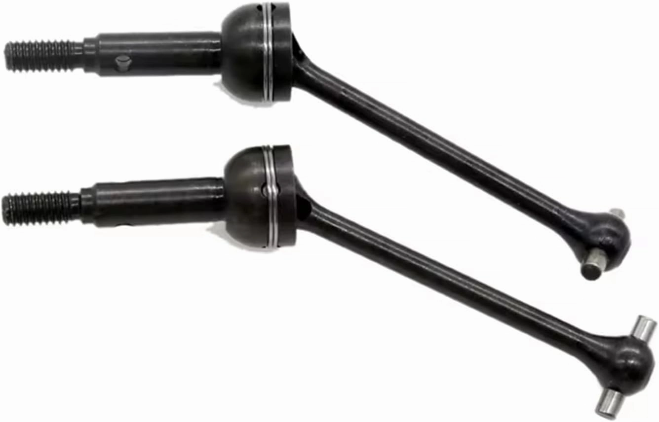 RC Drive Shaft Compatible with LC for Racing for PTG-2 for PTG 2 1/10 RC Car Upgrade Parts Accessories 2 Pcs Metal Drive Shaft CVD C8015
