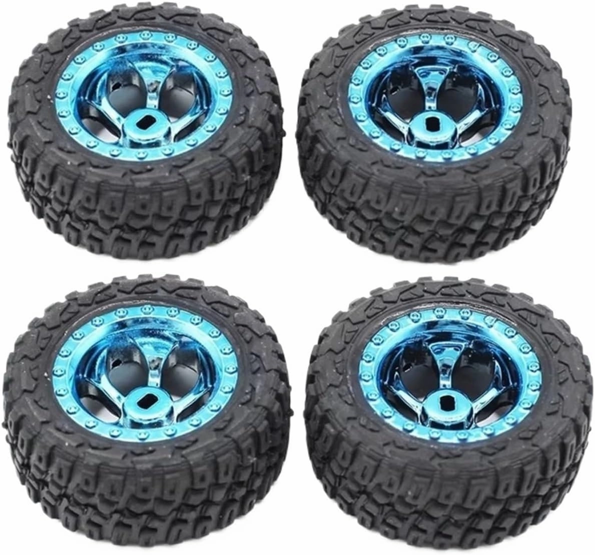 RC Tyre Set for Wltoys 284161 4Pcs Rubber Tire Wheel Tyre 284161-2133 for 1/28 RC Car Spare Parts Accessories