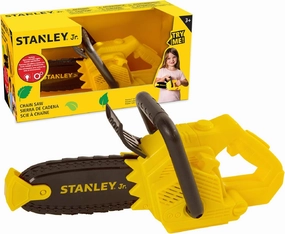 Red Toolbox Stanley Jr. Little Logger Battery-Operated Chain Saw: Safe and Fun Outdoor Adventure for Kids Ages 3 and Up