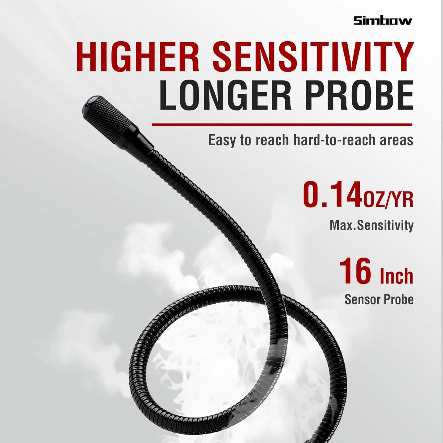 Refrigerant Leak Detector, ALD-200 PRO Freon Leak Detector, Freon Leak Detector, Freon Sniffer Automotive Halogen Gas Leak Detector for R410A R22 R1234YF R600a R290