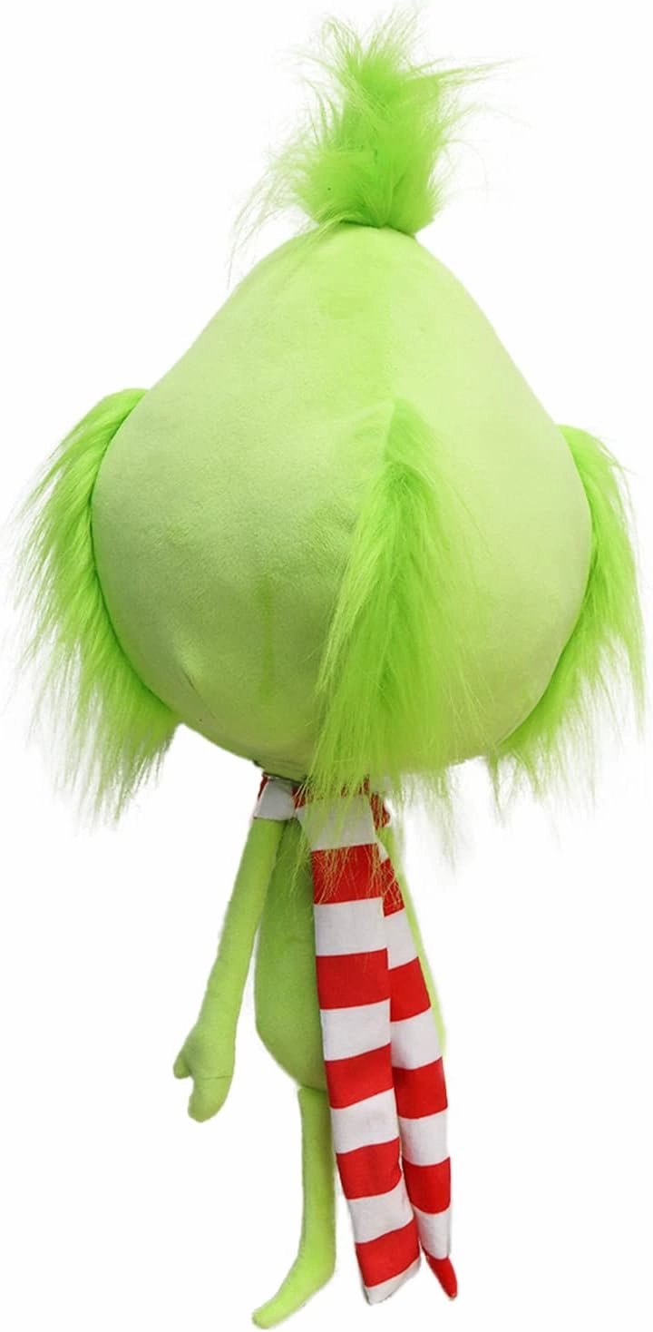 RELIGES 22" Green Christmas Monster Plush Toy – Soft Christmas Stuffed Animal Doll for Boys and Girls, Perfect for Christmas Decorations and Gifts (Green)