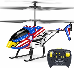 Remote Control Helicopter Toys for Boys Girls 8-10 11 12 13 14 Year Gifts, 2.4GHz 3.5 Channel Rc Helicopter Drones with LEDs for Kids Beginner- Easy to Fly Indoor,Eagle