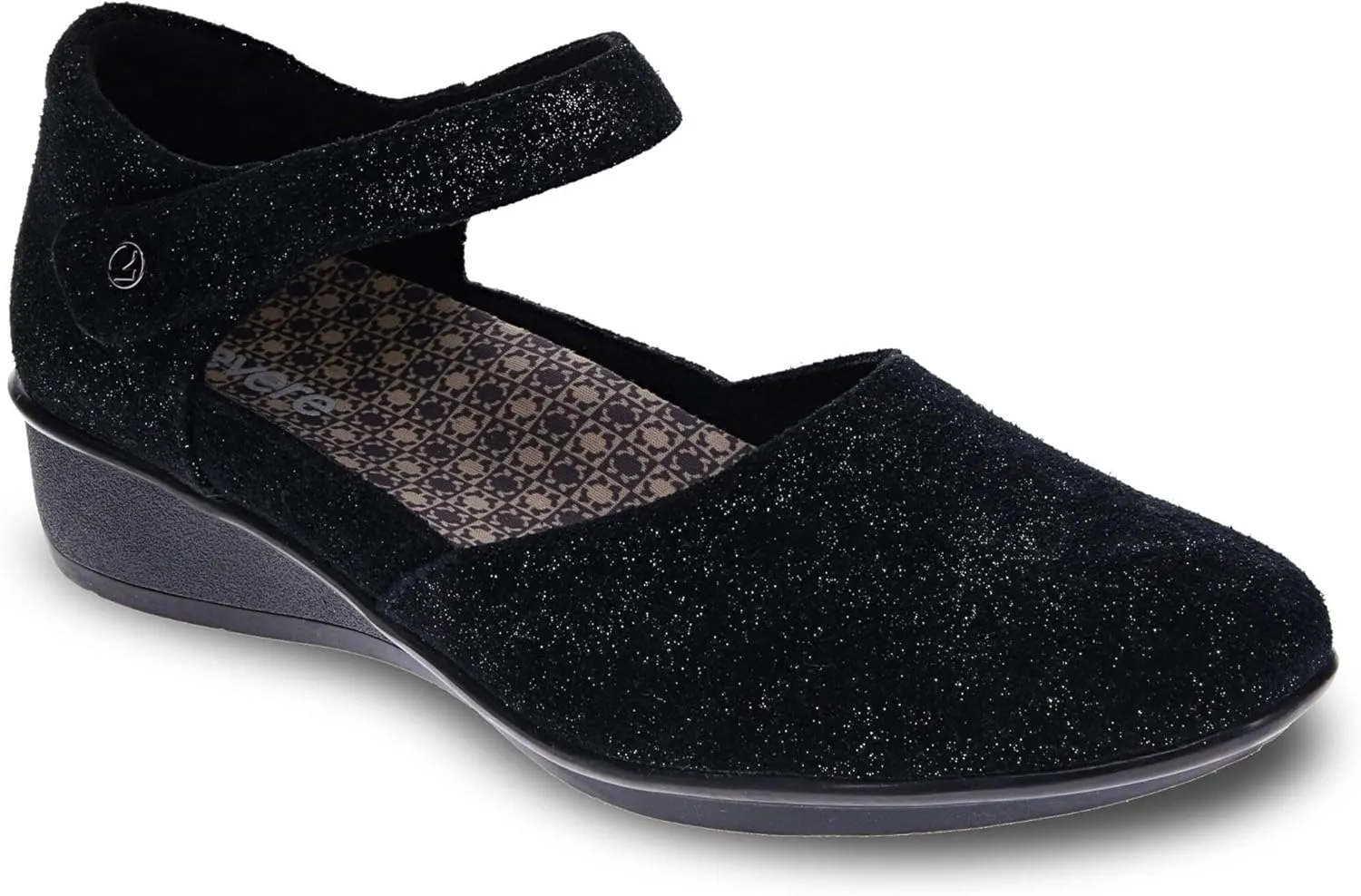 Revere Osaka Mary Jane - Premium Leather - Orthotic-Friendly Removable Insoles - Adjustable Strap - Arch Support - Stylish Wedges for All-Day Comfort