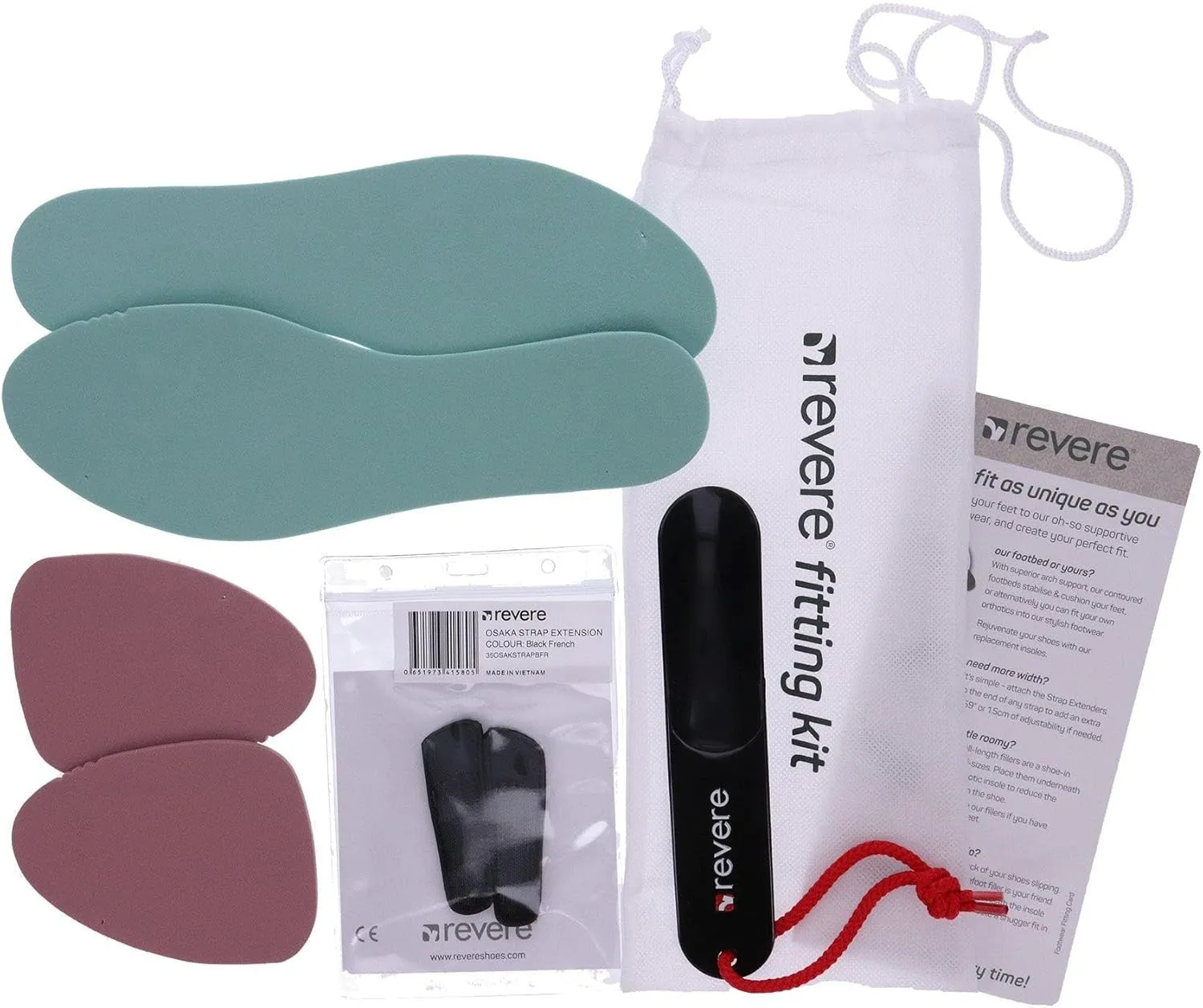 Revere Osaka Mary Jane - Premium Leather - Orthotic-Friendly Removable Insoles - Adjustable Strap - Arch Support - Stylish Wedges for All-Day Comfort