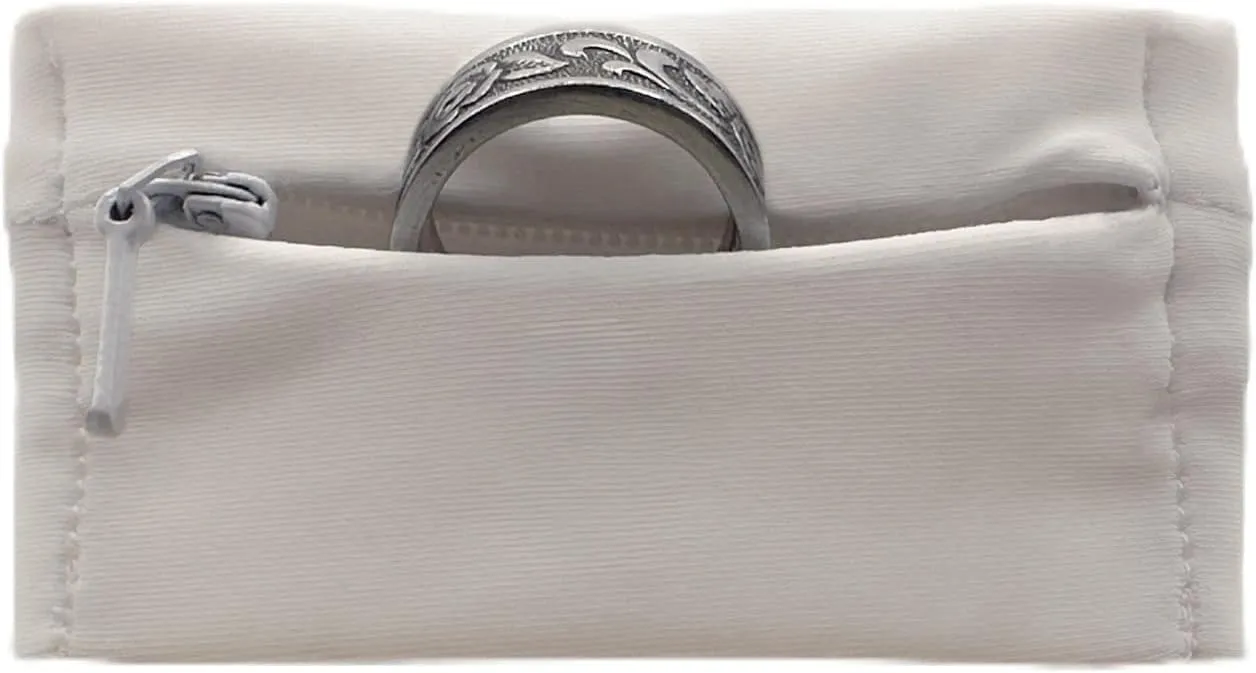 Ring Holder - Stylish Portable Wristband with Hidden Pocket for Men/Women, Discreet Jewelry Protector & Keeper, Key Holder, Gym Organizer, Travel & Fitness Accessories, Wedding Ring Storage