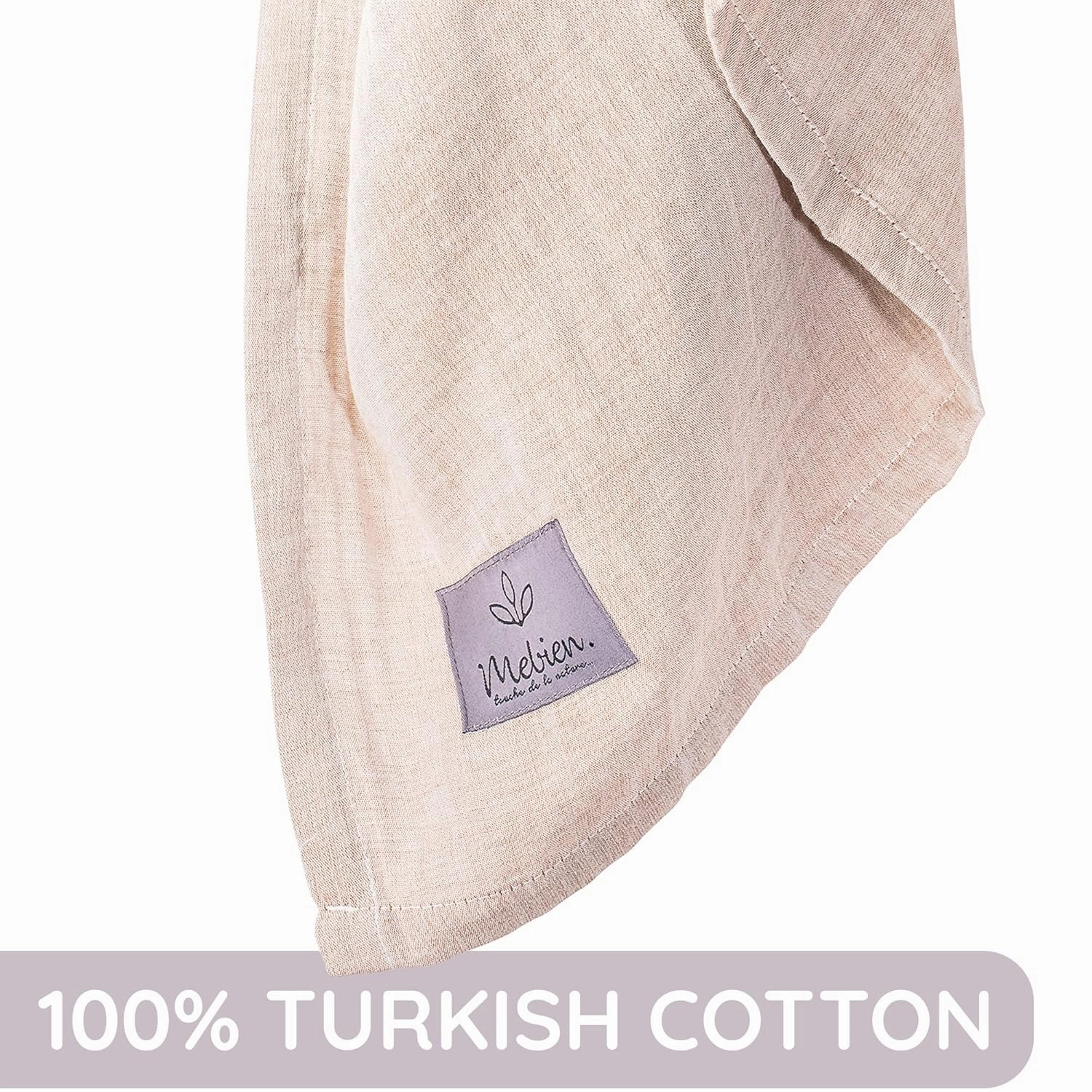 Ring Sling Baby Carrier 100% Cotton Muslin Front and Chest Newborn to Toddler Carrier and Baby Sling (Sand)
