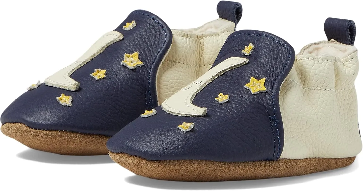 Robeez Shine Bright (Infant/Toddler) Navy 0-6 Months (US 1 Infant) M