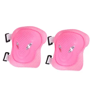 Roller Skating Safety Kit 6pc Adult Protective Gear Knee Elbow Pads Soft Lining for Comfort for Skating Cycling