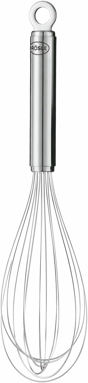 Rösle Stainless Steel Balloon Egg Whisk, 7 Wire, 6.7-inch