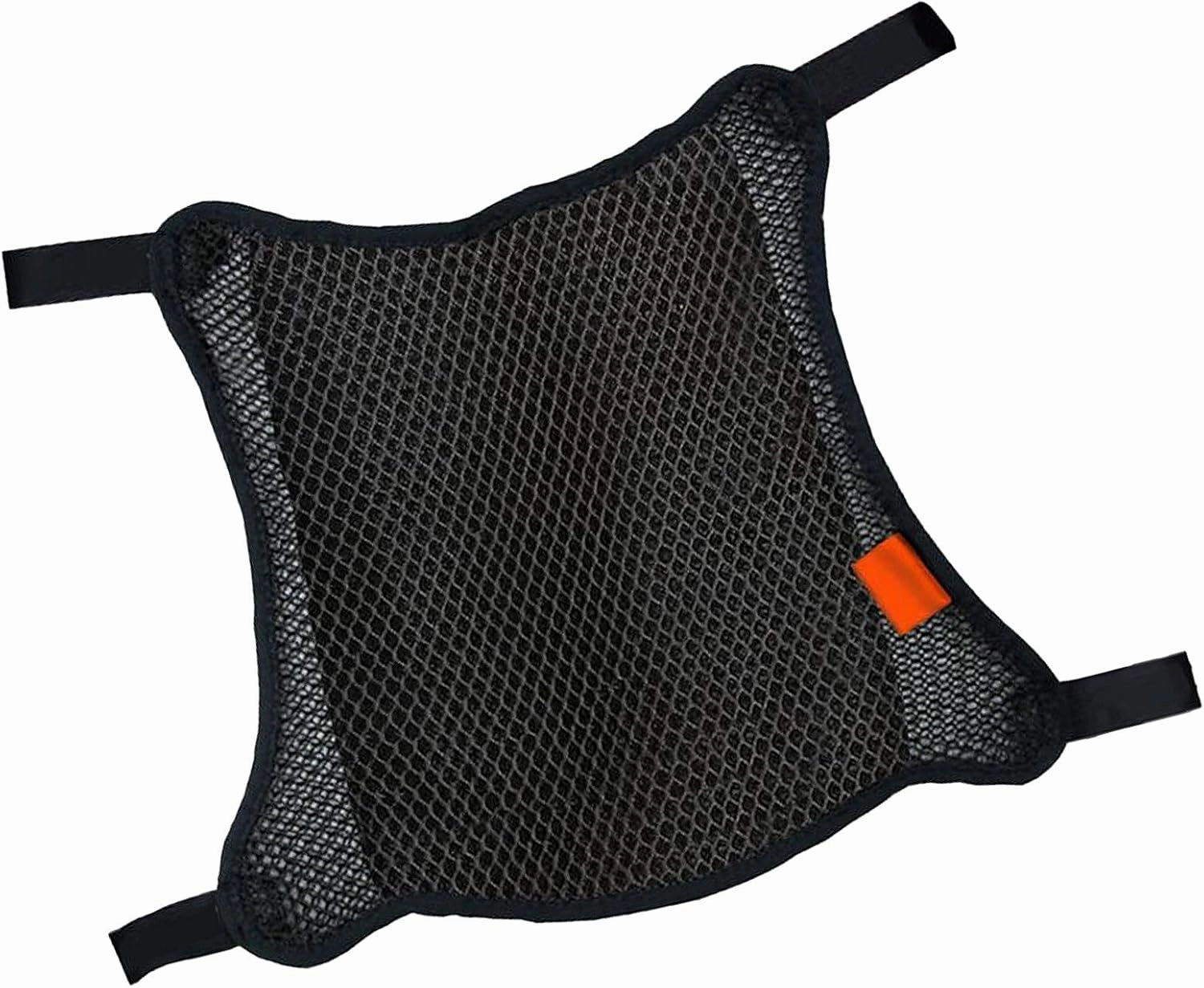 SaferCCTV Motorcycle Seat Cushion Pad, 3D Honeycomb Breathable Seat Cover, Large Size Air Cooling Mesh Seat Pad and Reduces Pressure for Long Ride